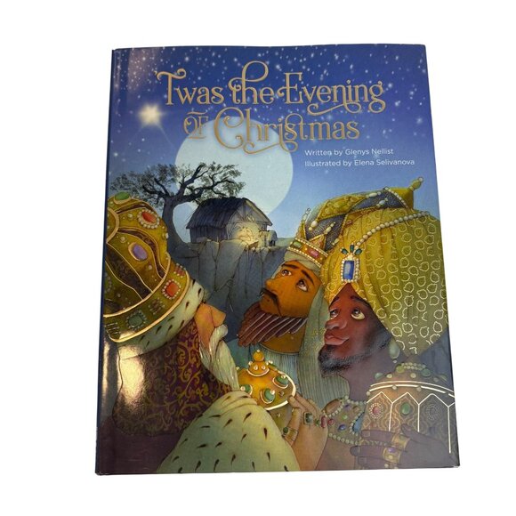 Twas The Evening Of Christmas Glenys Nellist & Elena Selivanova Hardcover HBDJ - Picture 1 of 11